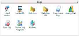 مشاهده آمار در cPanel