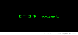 دستور wget