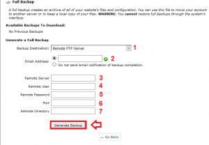 آموزش انتقال فول بکاپ سایت به سرور دیگر در Cpanel