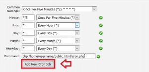 آموزش ایجاد کرون جاب در کنترل پنل Cpanel