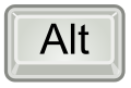 نمادهای ریاضی با کلید ALT